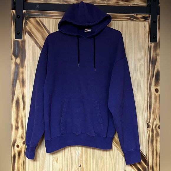 Union Line USA Made Hoodie Purple M - Picture 3 of 7